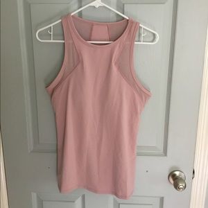Light pink Fabletics tank top